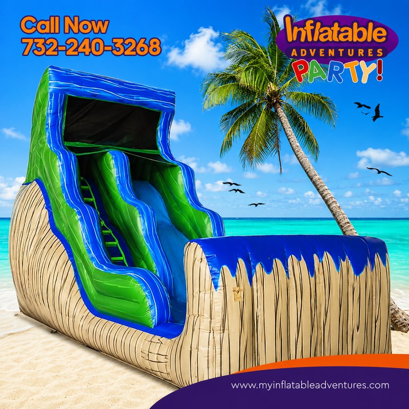 Water slide rental in Aberdeen, NJ - Inflatable Adventures